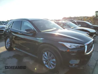 2019 Infiniti QX50 LUXE with VIN 3PCAJ5M35KF127690, listed as a Copart auction lot 67561682 with 27,974 mi miles. Bid and sale history available at carsss.com. Image 4.
