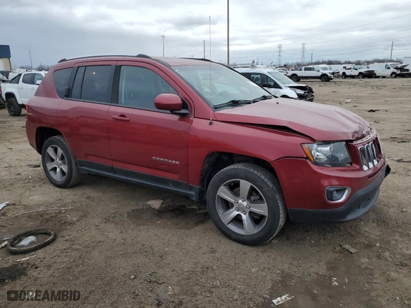 2017 Jeep Compass High Altitude with VIN 1C4NJCEB3HD189455, listed as a Copart auction lot 87805315 with 78,683 mi miles and Clean Title. Bid and sale history available at carsss.com. Image 4.