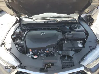 2020 Acura TLX w/Technology Pkg with VIN 19UUB2F49LA005036, listed as a Copart auction lot 56857254 with 24,332 mi miles and Salvage Title. Bid and sale history available at carsss.com. Image 11.