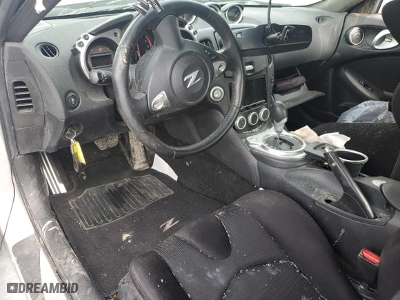 2020 Nissan 370Z Coupe Sport Touring with VIN JN1AZ4EH8LM823419, listed as a Copart auction lot 46894225 with 0 miles and Salvage Title. Bid and sale history available at carsss.com. Image 8.