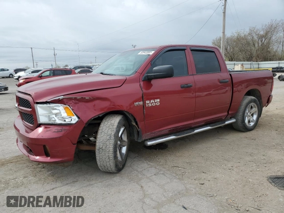 2014 Ram 1500 Express with VIN 1C6RR6KT8ES356643, listed as a Copart auction lot 50943065 with 134,979 mi miles and Salvage Title. Bid and sale history available at carsss.com. Image 1.