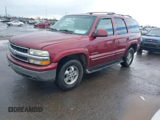 2002 Chevrolet Tahoe LS with VIN 1GNEK13T92J312155, listed as a IAAI auction lot 41580792 with 338,511 mi miles and . Bid and sale history available at DreamBid. Image 2.