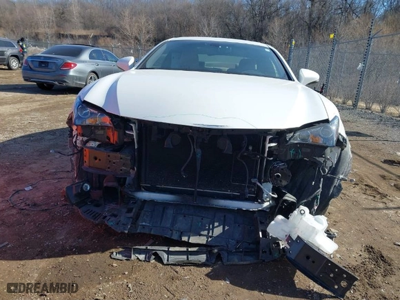 2015 Lexus RC 350 with VIN JTHSE5BC5F5000388, listed as a IAAI auction lot 41551427 with NaN miles. Bid and sale history available at carsss.com. Image 12.