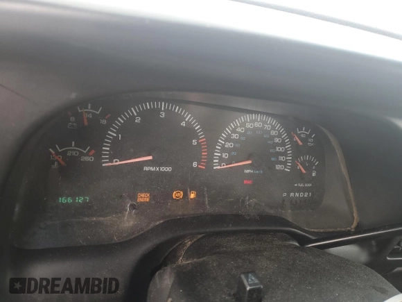 1999 Dodge 1500 z VIN 3B7HF12Y2XG219719, wystawiony jako Copart lot #83678104 z przebiegiem 166 127 mil mil oraz Nie do naprawy • Non repairable. Historia ofert i sprzedaży dostępna na DreamBid. Obrazek 9.
