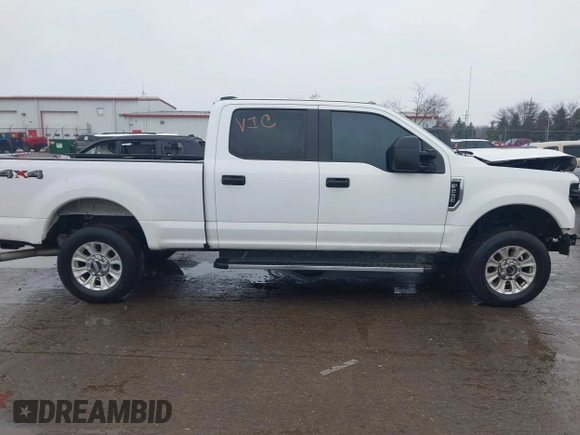 2021 Ford Super Duty F-250 SRW XL with VIN 1FT7W2B64MEC99480, listed as a IAAI auction lot 41336019 with 48,011 mi miles. Bid and sale history available at carsss.com. Image 13.