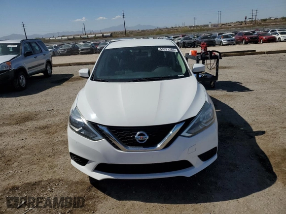 2017 Nissan Sentra S with VIN 3N1AB7AP1HY395569, listed as a Copart auction lot 53521285 with 66,254 mi miles and Salvage Title. Bid and sale history available at DreamBid. Image 5.