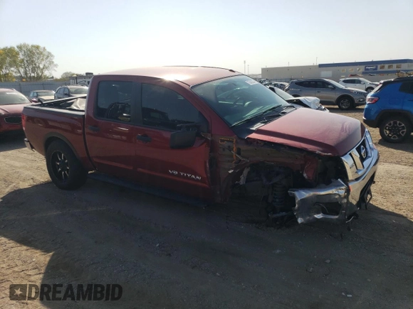 2015 Nissan Titan SL with VIN 1N6BA0EC5FN510345, listed as a Copart auction lot 73643204 with 112,685 mi miles and Salvage Title. Bid and sale history available at carsss.com. Image 4.