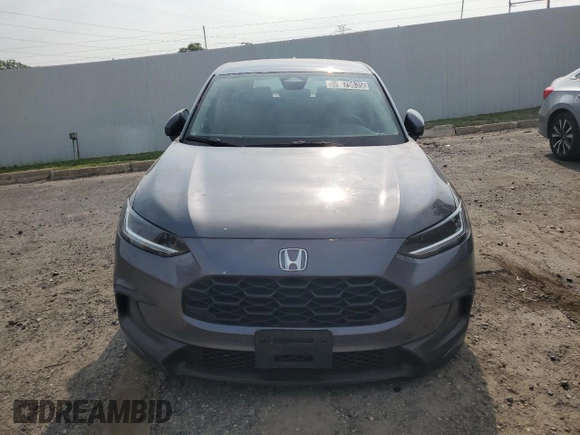 2023 Honda HR-V LX with VIN 3CZRZ2H3XPM747419, listed as a Copart auction lot 59879635 with 27,684 mi miles and Non repairable. Bid and sale history available at DreamBid. Image 5.