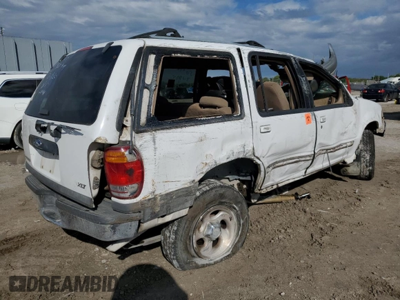 2000 Ford Explorer with VIN 1FMDU63X5YUA25137, listed as a Copart auction lot 46961075 with 188,269 mi miles and Salvage title. Bid and sale history available at DreamBid. Image 3.