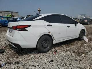 2021 Nissan Versa S with VIN 3N1CN8DV6ML816936, listed as a Copart auction lot 60513065 with 131,880 mi miles and Clean title. Bid and sale history available at DreamBid. Image 3.