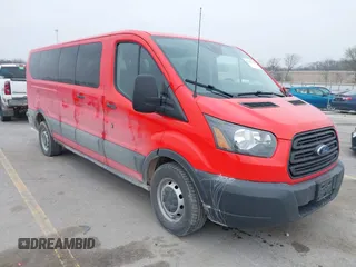 2016 Ford Transit Wagon XL with VIN 1FBZX2ZM4GKB18978, listed as a IAAI auction lot 41985718 with 108,699 mi miles. Bid and sale history available at carsss.com. Image 1.