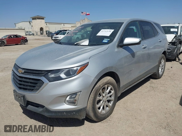 2020 Chevrolet Equinox LT with VIN 2GNAXUEV8L6165776, listed as a IAAI auction lot 41712136 with 132,479 mi miles. Bid and sale history available at carsss.com. Image 18.