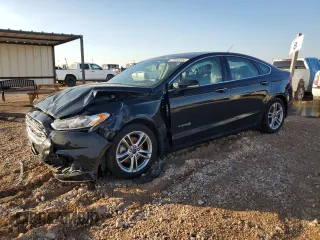 2016 Ford Fusion Titanium Hybrid with VIN 3FA6P0RU6GR356609, listed as a Copart auction lot 79803204 with 69,619 mi miles and Salvage Title. Bid and sale history available at carsss.com. Image 1.