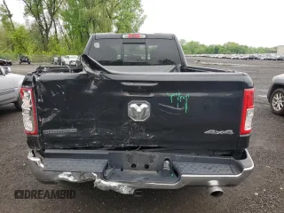 2021 Ram 1500 Big Horn z VIN 1C6SRFBT7MN757180, wystawiony jako Copart lot #55508355 z przebiegiem 75 435 mil mil oraz Szkoda całkowita • Salvage title. Historia ofert i sprzedaży dostępna na DreamBid. Obrazek 6.