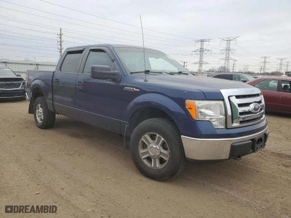2010 Ford F-150 XL with VIN 1FTFW1EV7AKA74105, listed as a Copart auction lot 50515185 with 0 mi miles and Salvage Title. Bid and sale history available at carsss.com. Image 4.
