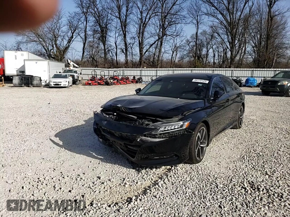 2019 Honda Accord Sedan Sport 1.5T with VIN 1HGCV1F32KA177413, listed as a Copart auction lot 49174125 with 127,784 mi miles and Salvage Title. Bid and sale history available at carsss.com. Image 11.