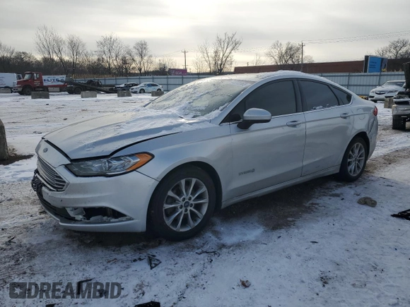 2017 Ford Fusion Hybrid SE with VIN 3FA6P0LU9HR384799, listed as a Copart auction lot 44772965 with Not provided miles and Salvage title. Bid and sale history available at DreamBid. Image 1.