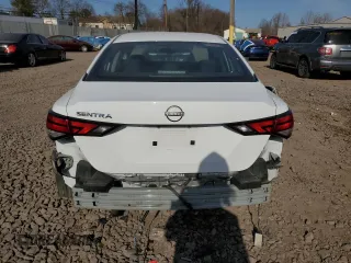 2024 Nissan Sentra S with VIN 3N1AB8BV4RY288620, listed as a Copart auction lot 49060885 with 31,656 mi miles and Salvage Title. Bid and sale history available at carsss.com. Image 6.