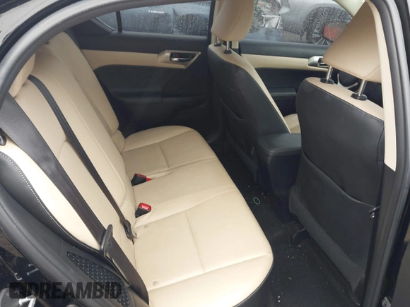 2014 Lexus CT 200h with VIN JTHKD5BH2E2178628, listed as a IAAI auction lot 42323160 with 56,281 mi miles and . Bid and sale history available at DreamBid. Image 8.