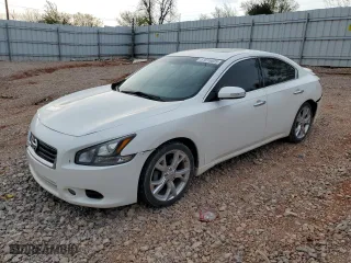 2012 Nissan Maxima 3.5 S with VIN 1N4AA5AP4CC851303, listed as a Copart auction lot 51016835 with 147,395 mi miles and Salvage Title. Bid and sale history available at carsss.com. Image 1.