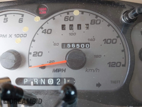 2003 Ford Ranger XL Fleet with VIN 1FTYR44V03PB34007, listed as a IAAI auction lot 42124268 with 156,500 mi miles and . Bid and sale history available at DreamBid. Image 7.