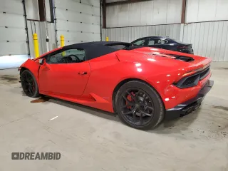 2017 Lamborghini Huracan z VIN ZHWUR2ZF5HLA06794, wystawiony jako Copart lot #87287774 z przebiegiem 11 442 mil mil oraz Szkody całkowita. Historia ofert i sprzedaży dostępna na DreamBid. Obrazek 2.