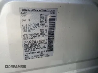 2017 Nissan Pathfinder Platinum z VIN 5N1DR2MMXHC686473, wystawiony jako Copart lot #58182055 z przebiegiem 252 933 mil mil oraz Szkoda całkowita • Salvage title. Historia ofert i sprzedaży dostępna na DreamBid. Obrazek 14.