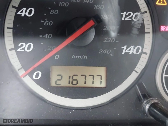 2005 Honda CR-V LX with VIN JHLRD78535C042479, listed as a IAAI auction lot 41682963 with 216,777 mi miles. Bid and sale history available at carsss.com. Image 16.