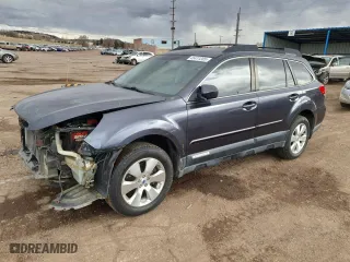 2012 Subaru Outback 3.6R Limited with VIN 4S4BRDKC7C2254595, listed as a Copart auction lot 45411205 with 161,287 mi miles and Salvage Title. Bid and sale history available at carsss.com. Image 1.
