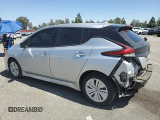 2023 Nissan LEAF S with VIN 1N4AZ1BV0PC555943, listed as a Copart auction lot 52632075 with 52,604 mi miles and Salvage Title. Bid and sale history available at DreamBid. Image 2.