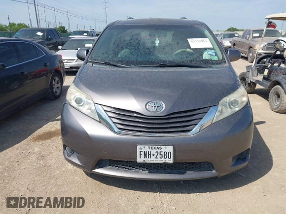 2012 Toyota Sienna LE AAS with VIN 5TDKK3DC8CS180967, listed as a IAAI auction lot 42215961 with 220,089 mi miles and . Bid and sale history available at DreamBid. Image 12.