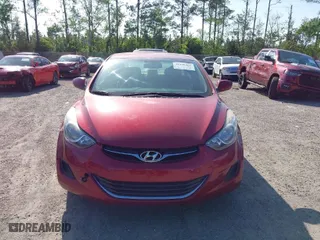 2013 Hyundai Elantra Limited with VIN 5NPDH4AEXDH383577, listed as a IAAI auction lot 41930463 with 102,118 mi miles. Bid and sale history available at carsss.com. Image 6.