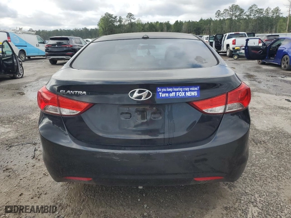 2013 Hyundai Elantra Limited PZEV with VIN 5NPDH4AE8DH204405, listed as a Copart auction lot 50998255 with 241,071 mi miles and Clean Title. Bid and sale history available at carsss.com. Image 6.