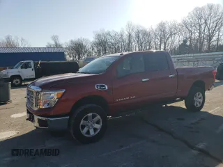 2016 Nissan Titan SV with VIN 1N6BA1F15GN515355, listed as a Copart auction lot 48807285 with 87,664 mi miles and Salvage title. Bid and sale history available at DreamBid. Image 1.