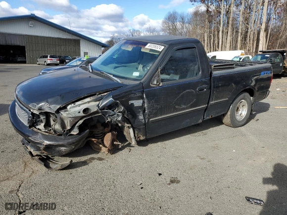 1998 Ford F-150 Standard with VIN 1FTZF1764WNB34544, listed as a Copart auction lot 80206524 with 161,231 mi miles and Salvage Title. Bid and sale history available at carsss.com. Image 1.