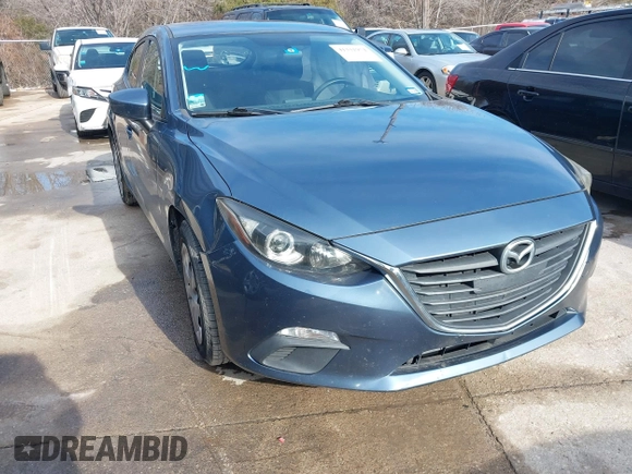 2014 Mazda 3 i Sport with VIN JM1BM1K77E1112860, listed as a IAAI auction lot 41331974 with 60,350 mi miles and . Bid and sale history available at carsss.com. Image 1.