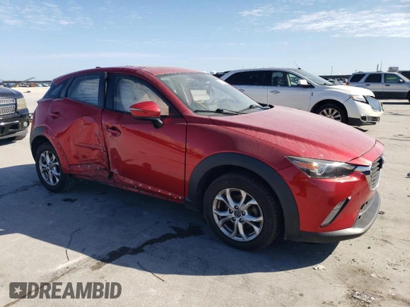 2016 Mazda CX-3 Touring with VIN JM1DKDC72G0133669, listed as a Copart auction lot 85026234 with Not Provided miles and Salvage Title. Bid and sale history available at carsss.com. Image 4.