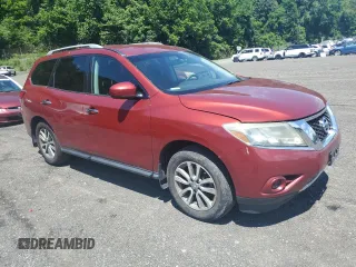 2014 Nissan Pathfinder S with VIN 5N1AR2MM2EC636293, listed as a Copart auction lot 64371175 with 109,857 mi miles and Clean title. Bid and sale history available at DreamBid. Image 4.