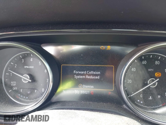 2020 Buick Encore GX Essence with VIN KL4MMFSL0LB134977, listed as a IAAI auction lot 42289541 with 55,021 mi miles and . Bid and sale history available at DreamBid. Image 15.
