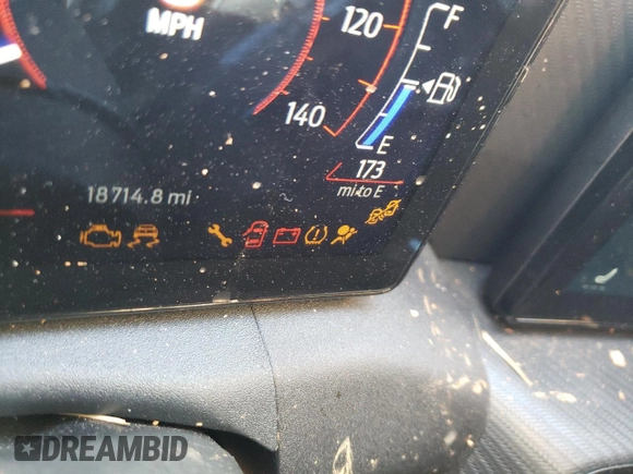 2024 Ford Mustang EcoBoost with VIN 1FA6P8TH7R5138503, listed as a Copart auction lot 55249985 with 18,714 mi miles and Salvage title. Bid and sale history available at DreamBid. Image 9.