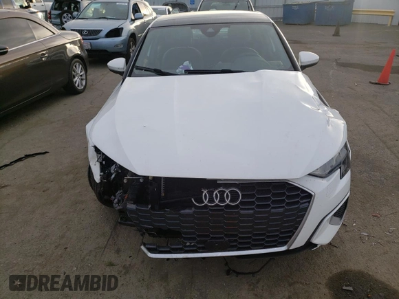 2022 Audi A3 Premium with VIN WAUAUDGY1NA018162, listed as a Copart auction lot 42932784 with 0 mi miles. Bid and sale history available at carsss.com. Image 5.