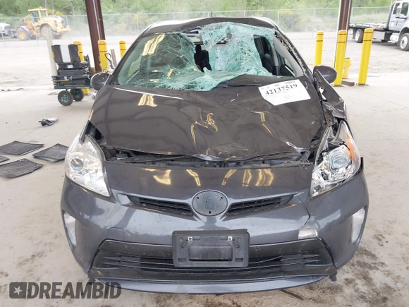 2012 Toyota Prius One with VIN JTDKN3DUXC1506488, listed as a IAAI auction lot 42137519 with 243,893 mi miles. Bid and sale history available at carsss.com. Image 13.