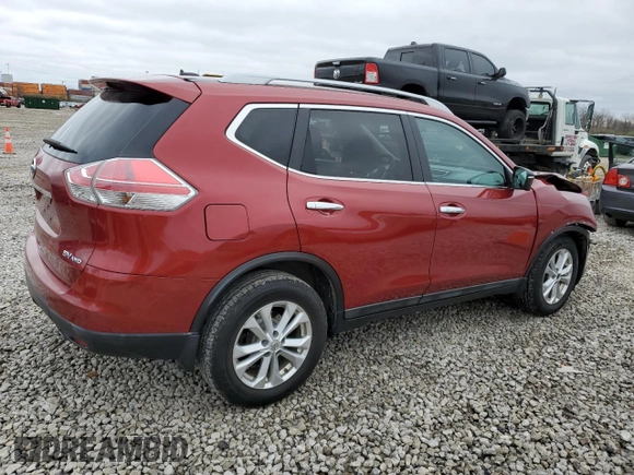 2015 Nissan Rogue SL with VIN 5N1AT2MV3FC870356, listed as a Copart auction lot 51313965 with 166,492 mi miles and Salvage Title. Bid and sale history available at carsss.com. Image 3.