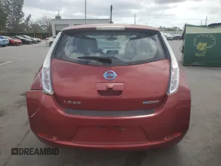 2011 Nissan LEAF SL-e with VIN JN1AZ0CP1BT005859, listed as a Copart auction lot 53890865 with 71,746 mi miles and Clean Title. Bid and sale history available at carsss.com. Image 6.