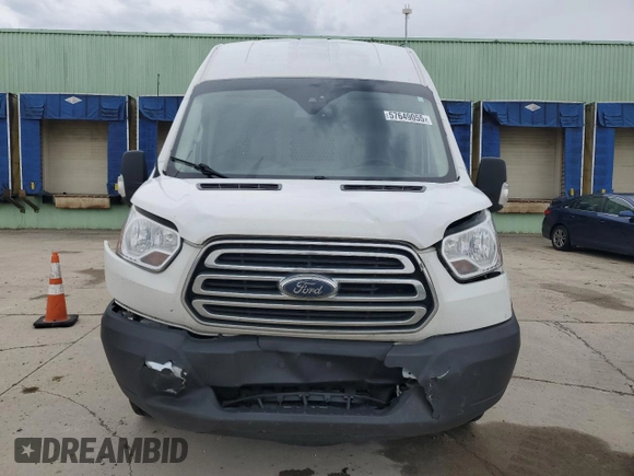 2019 Ford Transit with VIN 1FTBW3XG1KKB82665, listed as a Copart auction lot 57649055 with 440,416 mi miles and Salvage title. Bid and sale history available at DreamBid. Image 5.