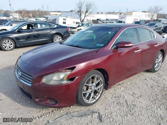 2009 Nissan Maxima 3.5 SV w/Premium Pkg with VIN 1N4AA51E49C813089, listed as a IAAI auction lot 41752924 with NaN miles. Bid and sale history available at carsss.com. Image 2.
