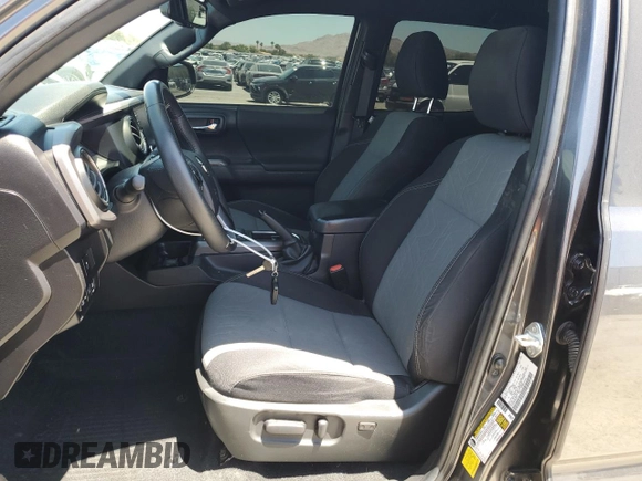 2022 Toyota Tacoma SR with VIN 3TMCZ5AN5NM482575, listed as a Copart auction lot 61498025 with 49,046 mi miles and Salvage title. Bid and sale history available at DreamBid. Image 7.
