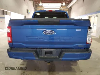 2022 Ford F-150 XL with VIN 1FTEW1EP4NFB79809, listed as a Copart auction lot 49792665 with 83,955 mi miles and Salvage Title. Bid and sale history available at carsss.com. Image 6.