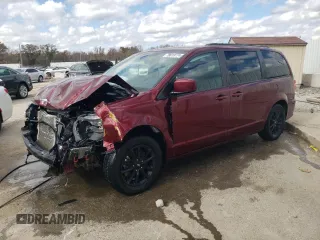2020 Dodge Grand Caravan SE with VIN 2C4RDGBG5LR233736, listed as a Copart auction lot 78018174 with 38,864 mi miles and Salvage Title. Bid and sale history available at DreamBid. Image 1.