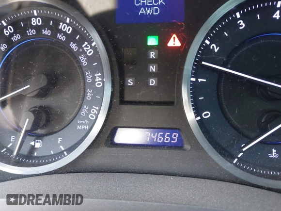 2013 Lexus IS 250 with VIN JTHCF5C23D5063834, listed as a IAAI auction lot 41869694 with 74,660 mi miles and . Bid and sale history available at DreamBid. Image 15.